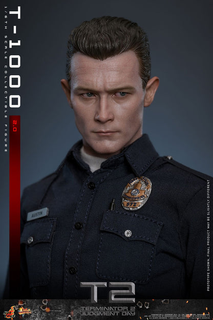 Hot Toys MMS774 Terminator 2 Judgement Day [T1000 (2.0)] 1/6 Scale Collectible Figure