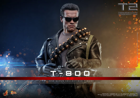(Preorder) Hot Toys MMS795 Terminator 2: Judgment Day [T-800 (2.0)] 1/6 Scale Collectible Figure