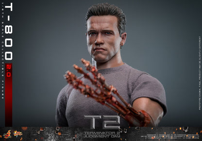 (Preorder) Hot Toys MMS795 Terminator 2: Judgment Day [T-800 (2.0)] 1/6 Scale Collectible Figure