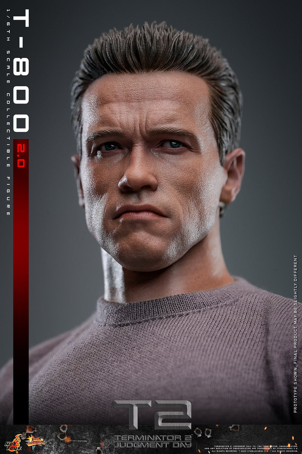 (Preorder) Hot Toys MMS795 Terminator 2: Judgment Day [T-800 (2.0)] 1/6 Scale Collectible Figure