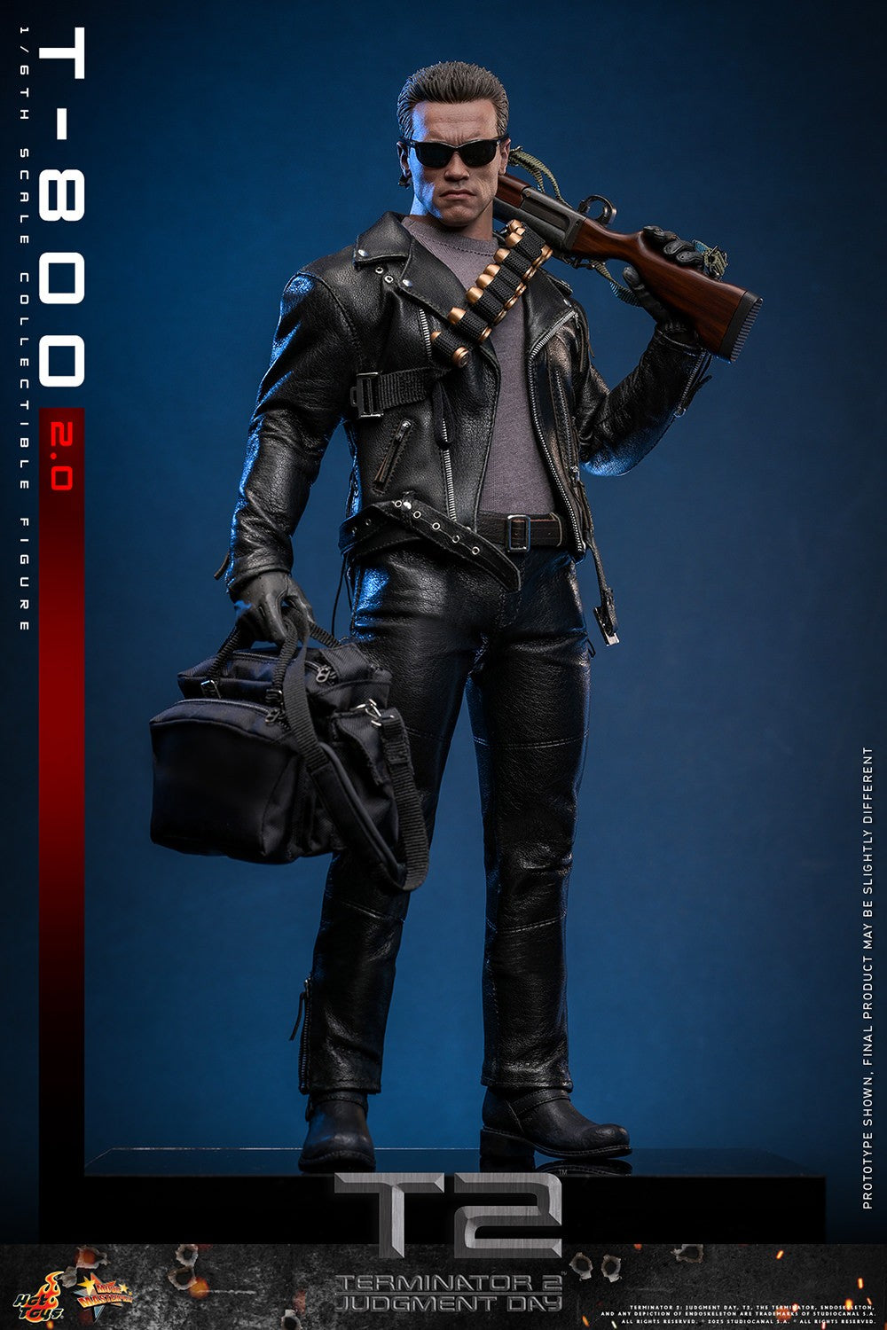 (Preorder) Hot Toys MMS795 Terminator 2: Judgment Day [T-800 (2.0)] 1/6 Scale Collectible Figure