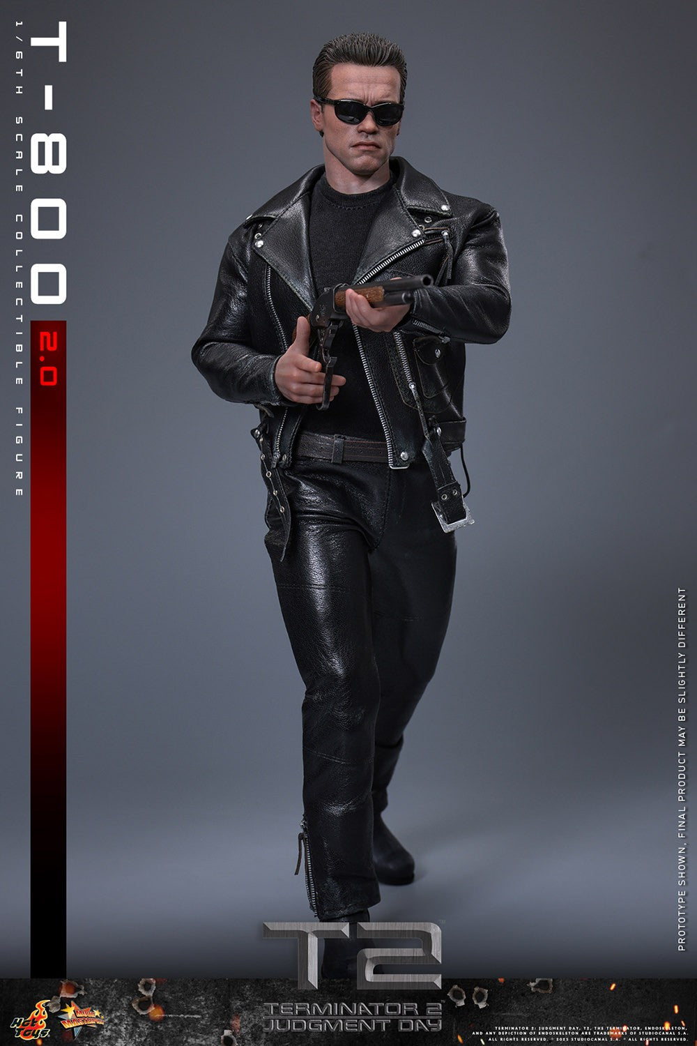 (Preorder) Hot Toys MMS795 Terminator 2: Judgment Day [T-800 (2.0)] 1/6 Scale Collectible Figure