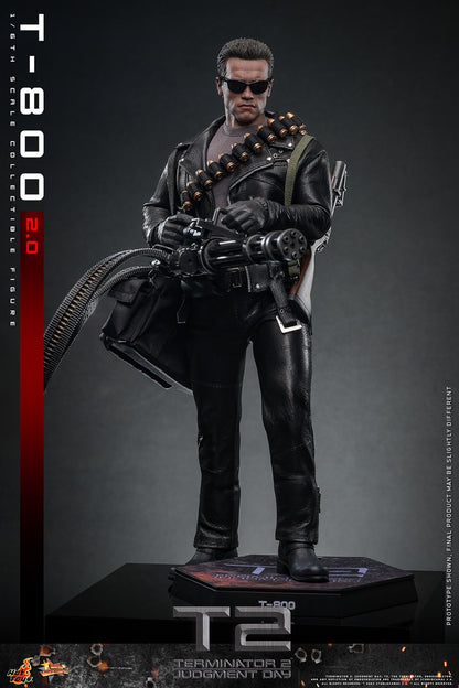 (Preorder) Hot Toys MMS795 Terminator 2: Judgment Day [T-800 (2.0)] 1/6 Scale Collectible Figure