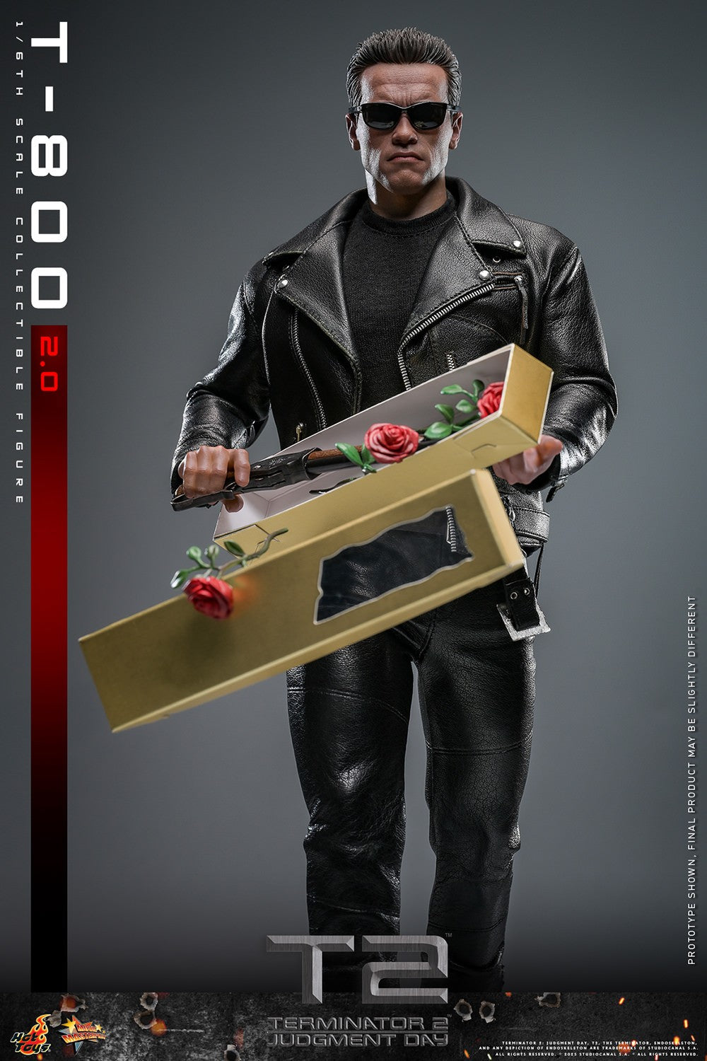 (Preorder) Hot Toys MMS795 Terminator 2: Judgment Day [T-800 (2.0)] 1/6 Scale Collectible Figure