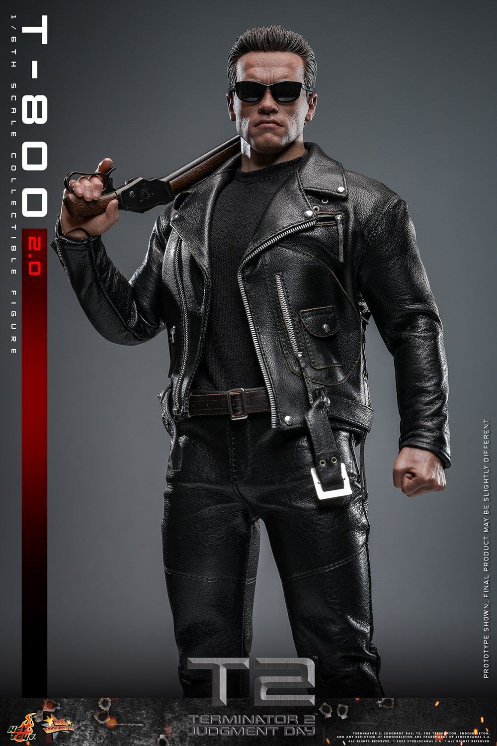 (Preorder) Hot Toys MMS795 Terminator 2: Judgment Day [T-800 (2.0)] 1/6 Scale Collectible Figure