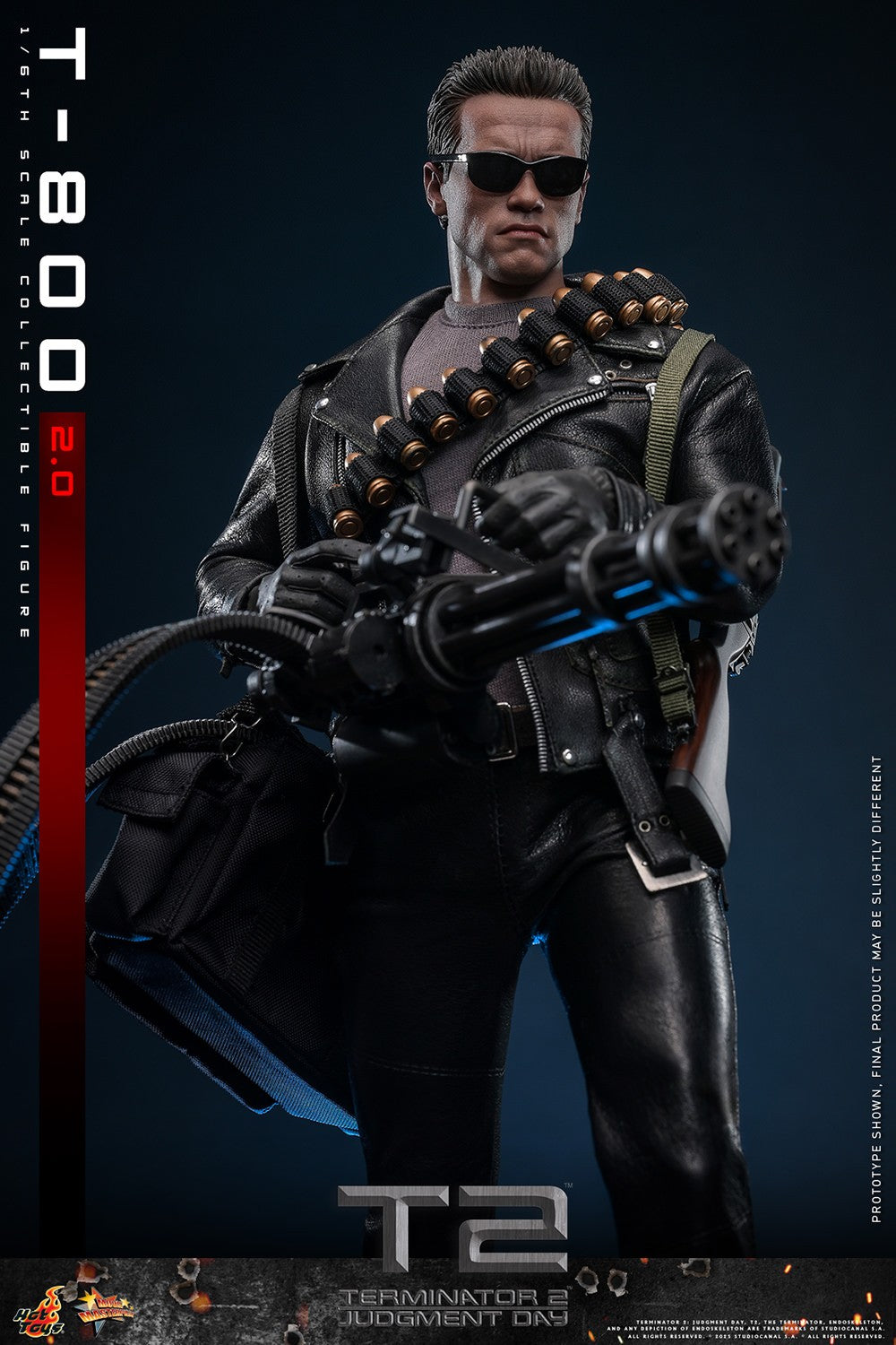(Preorder) Hot Toys MMS795 Terminator 2: Judgment Day [T-800 (2.0)] 1/6 Scale Collectible Figure