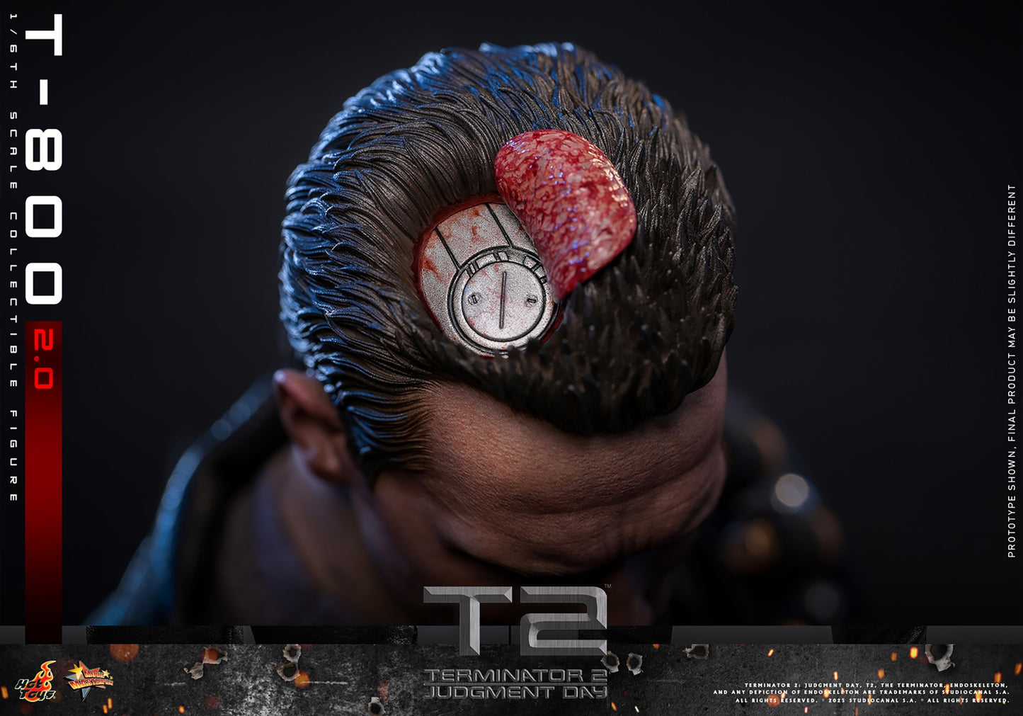 (Preorder) Hot Toys MMS795 Terminator 2: Judgment Day [T-800 (2.0)] 1/6 Scale Collectible Figure