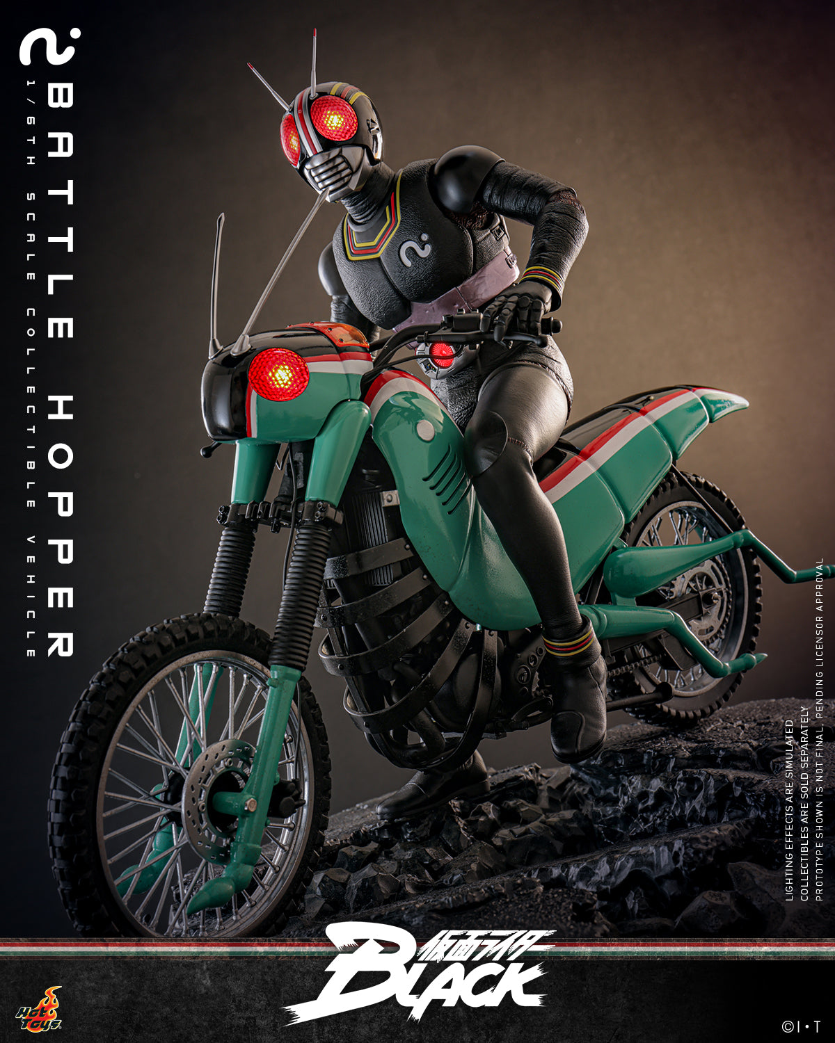 (Preorder) Hot Toys TMS161 Kamen Rider Black [Battle Hopper] 1/6th scale Collectible Vehicle