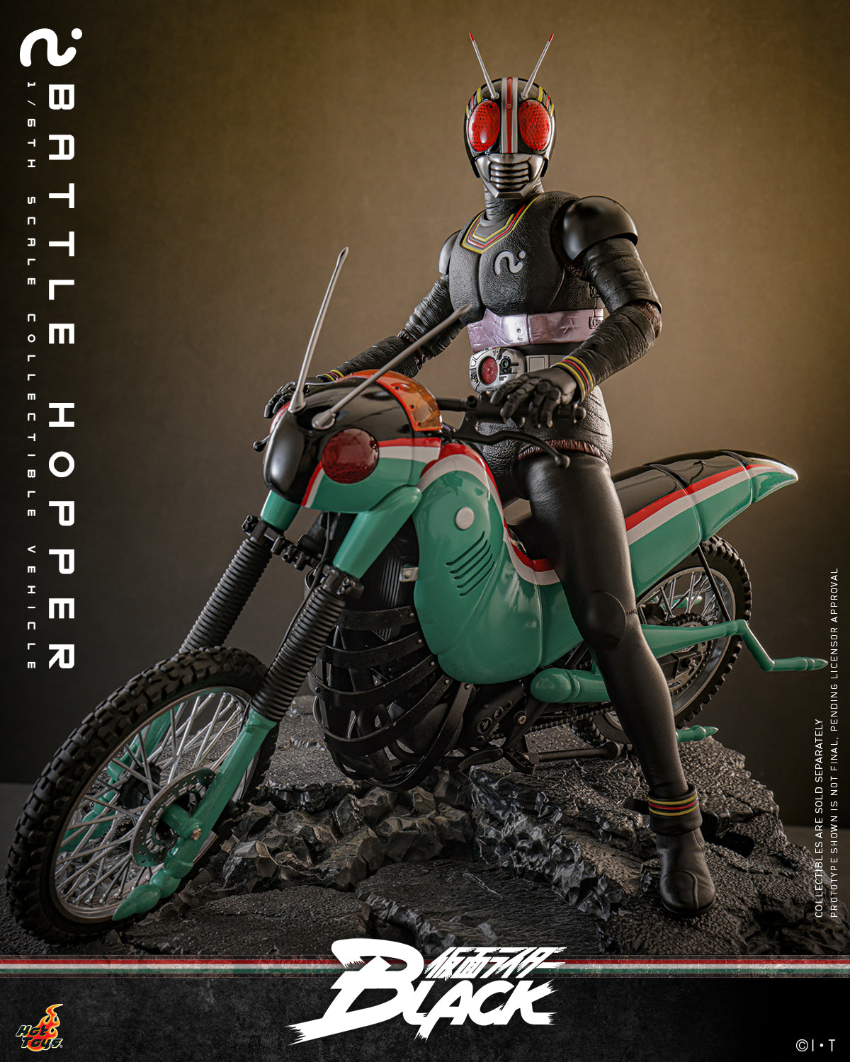 (Preorder) Hot Toys TMS161 Kamen Rider Black [Battle Hopper] 1/6th scale Collectible Vehicle