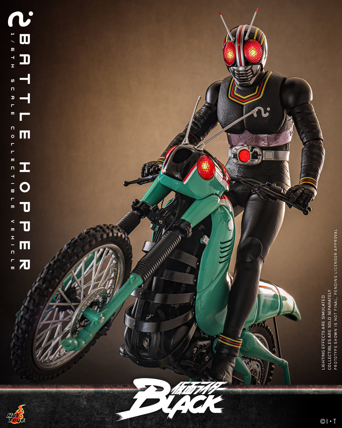 (Preorder) Hot Toys TMS161 Kamen Rider Black [Battle Hopper] 1/6th scale Collectible Vehicle
