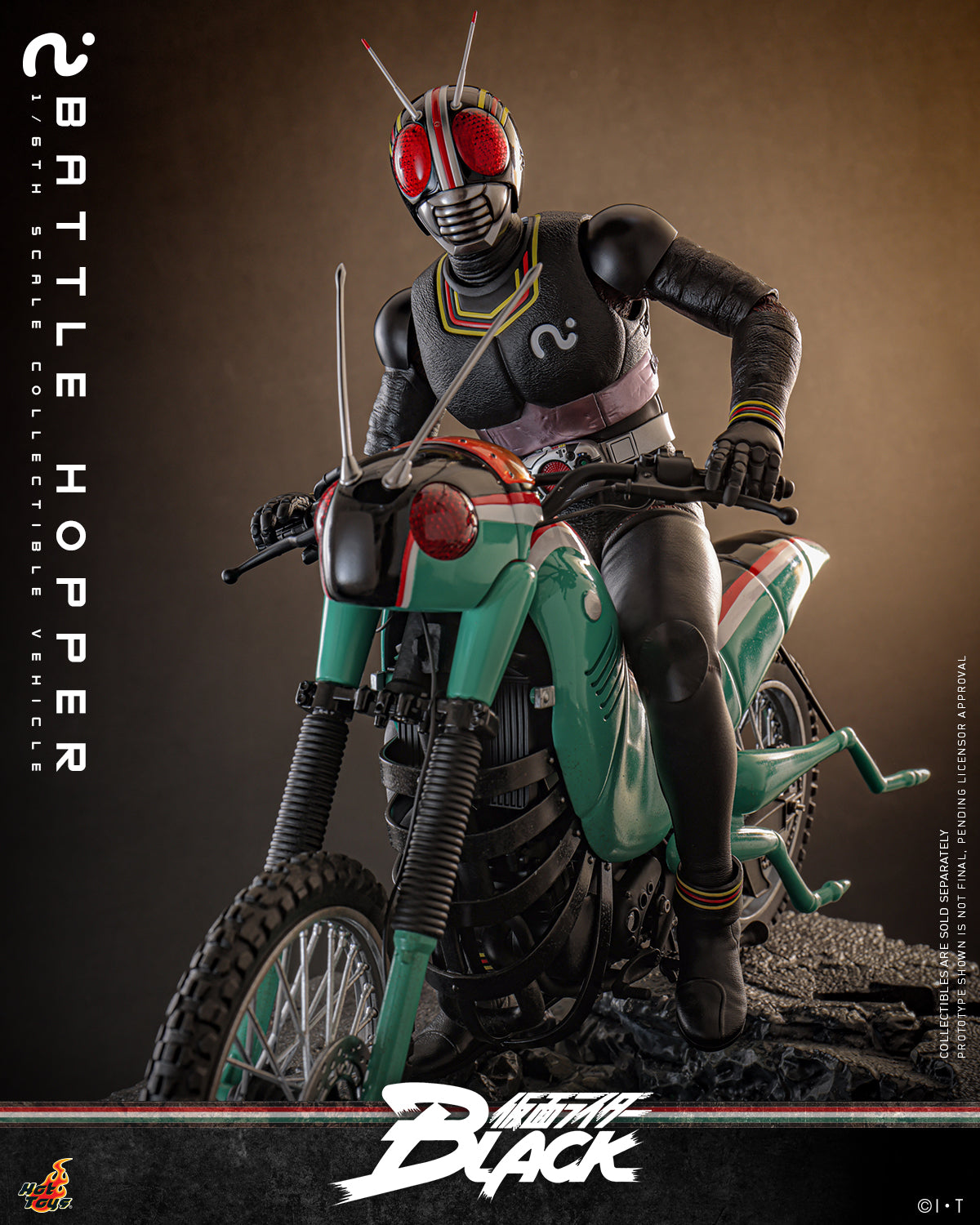 (Preorder) Hot Toys TMS161 Kamen Rider Black [Battle Hopper] 1/6th scale Collectible Vehicle