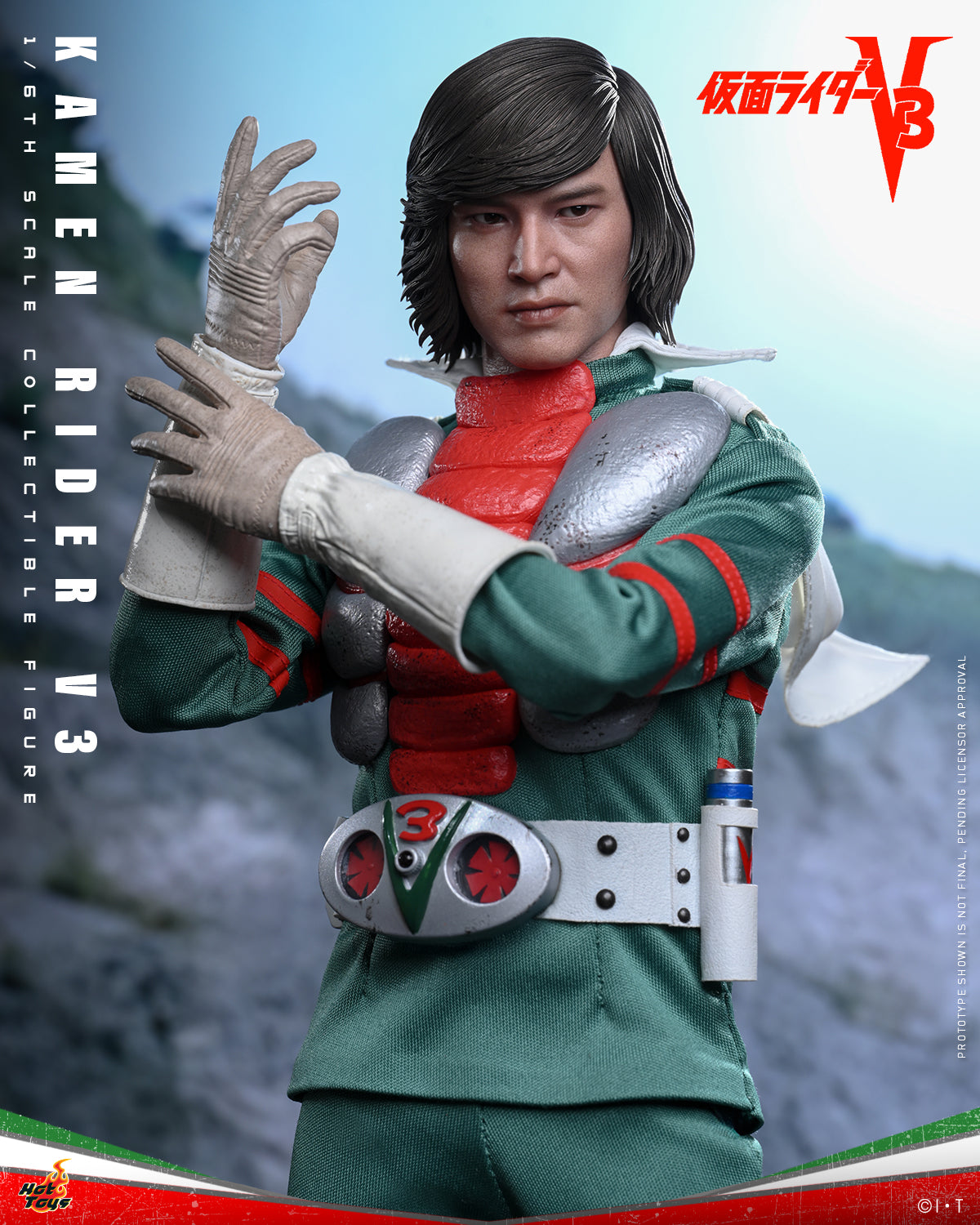 (Preorder) Hot Toys TMS162 Kamen Rider V3 [Kamen Rider V3] 1/6th scale Collectible Figure