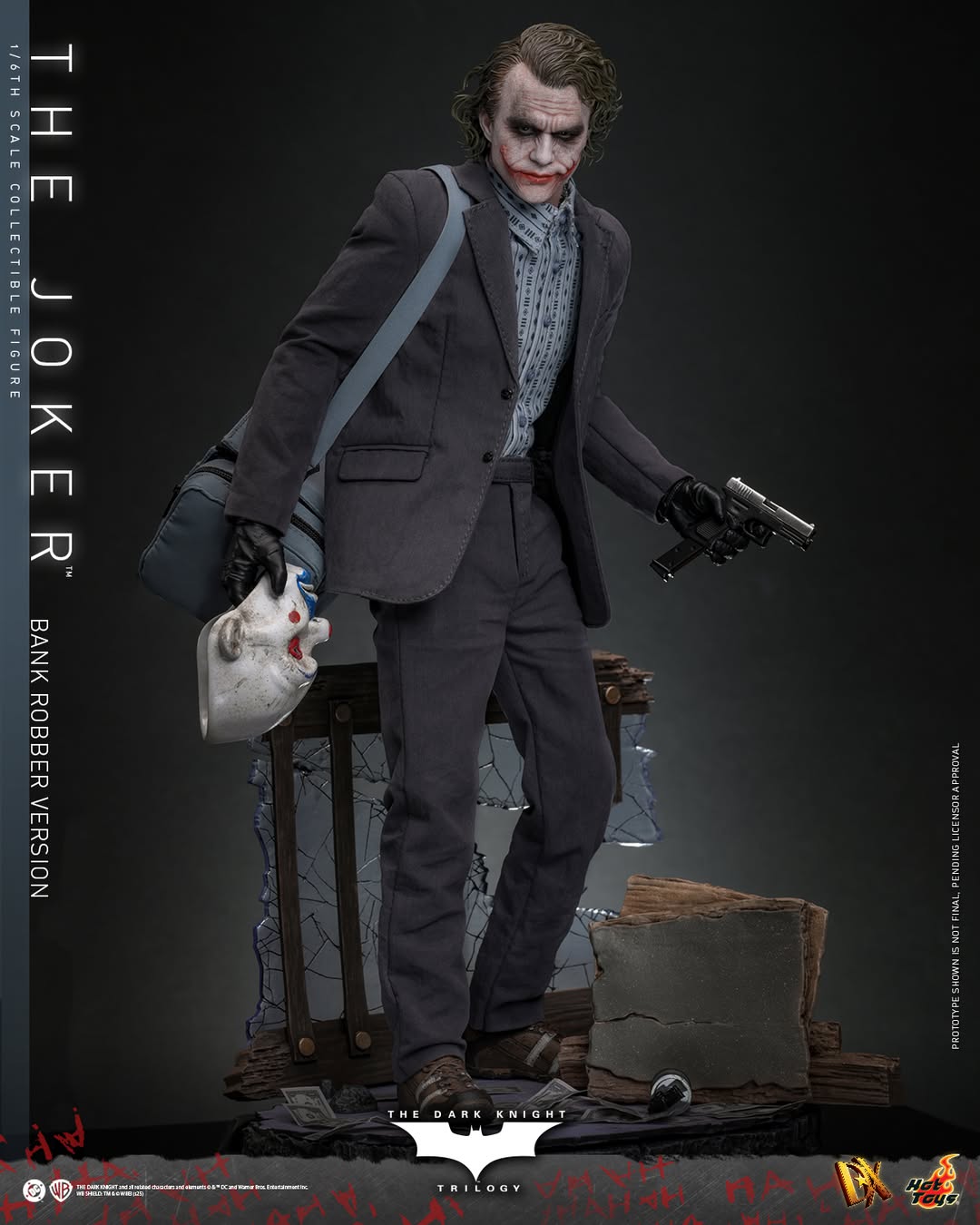 (Preorder) Hot Toys DX50B The Dark Knight Trilogy [The Joker] (Bank Robber Version) 1/6th scale Collectible Figure