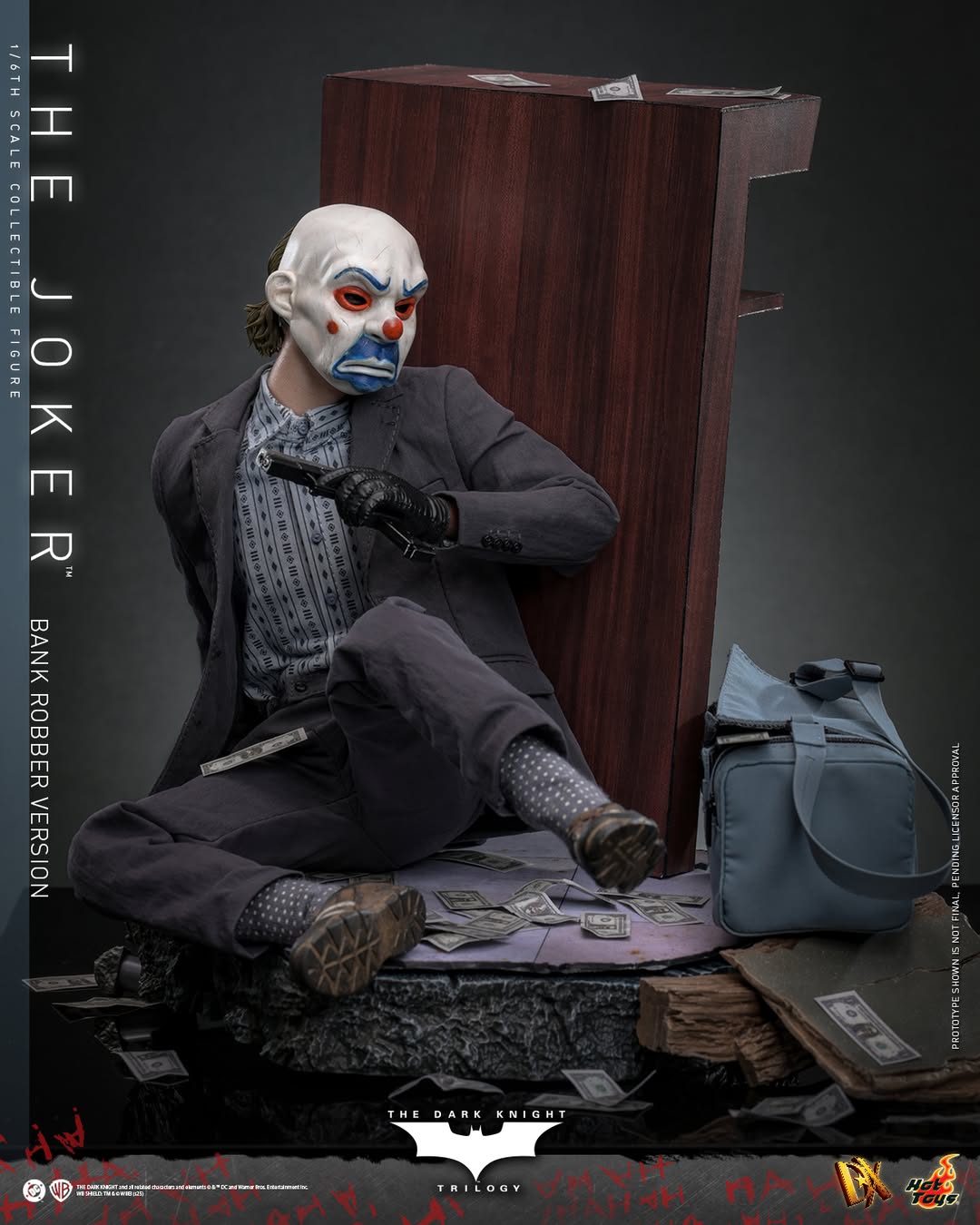 (Preorder) Hot Toys DX50B The Dark Knight Trilogy [The Joker] (Bank Robber Version) 1/6th scale Collectible Figure