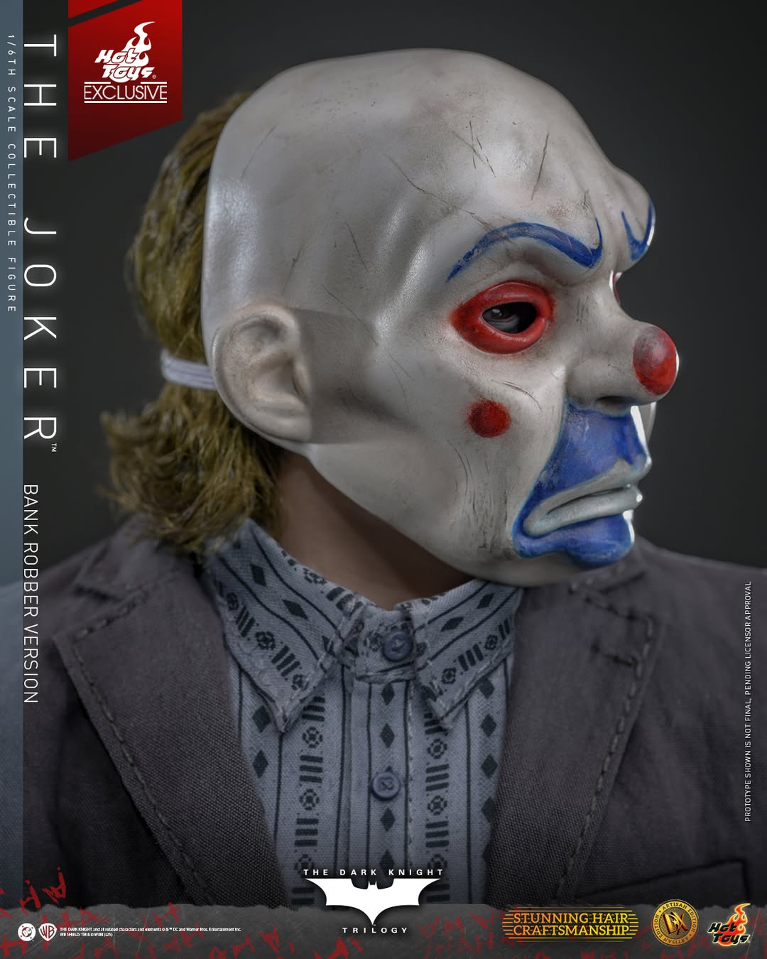 (Preorder) Hot Toys DX51AE The Dark Knight [The Joker] (Bank Robber Version) (Artisan Edition) [Hot Toys Exclusive] 1/6th scale Collectible Figure
