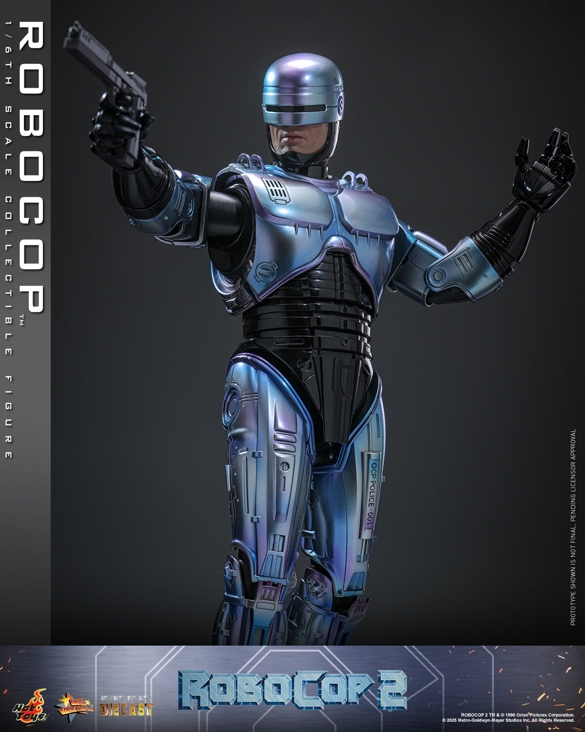 (Preorder) Hot Toys MMS827B RoboCop 2 [RoboCop](Special Edition) 1/6th Scale Collectible Figure