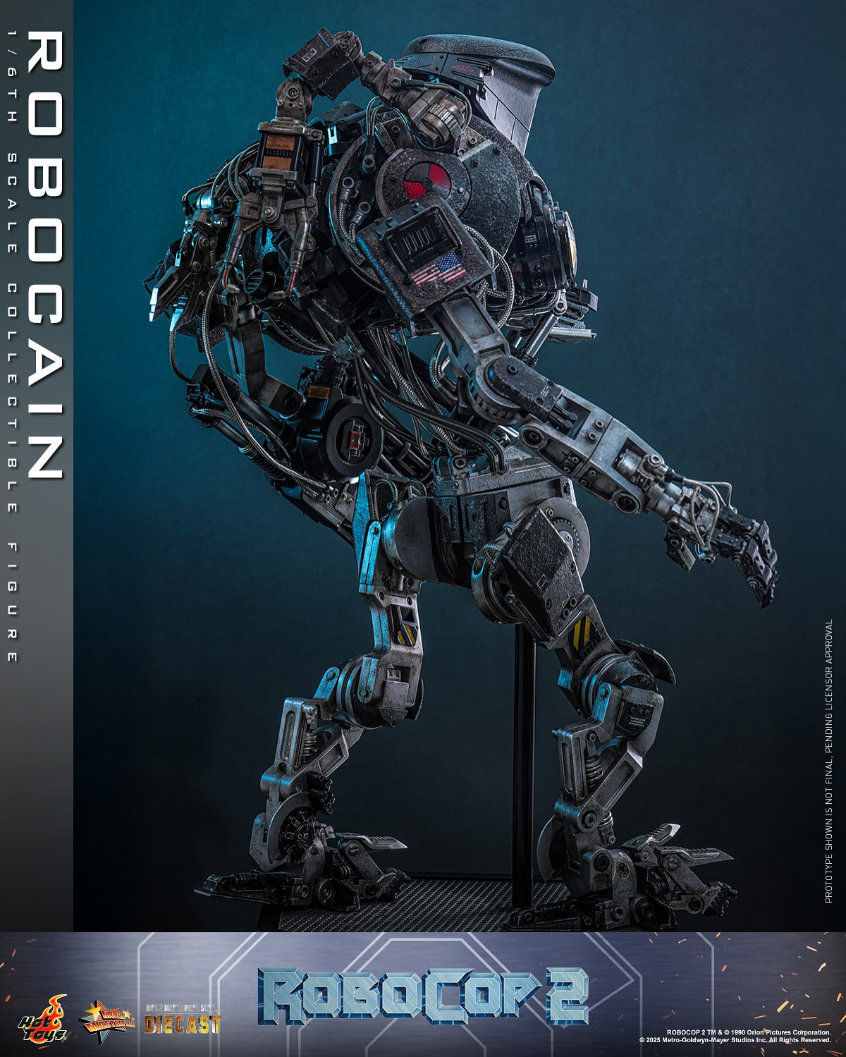 (Preorder) Hot Toys MMS828B RoboCop 2 [RoboCain] (Special Edition) 1/6th scale Collectible Figure