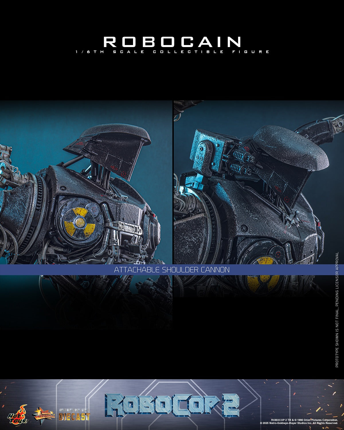 (Preorder) Hot Toys MMS828B RoboCop 2 [RoboCain] (Special Edition) 1/6th scale Collectible Figure