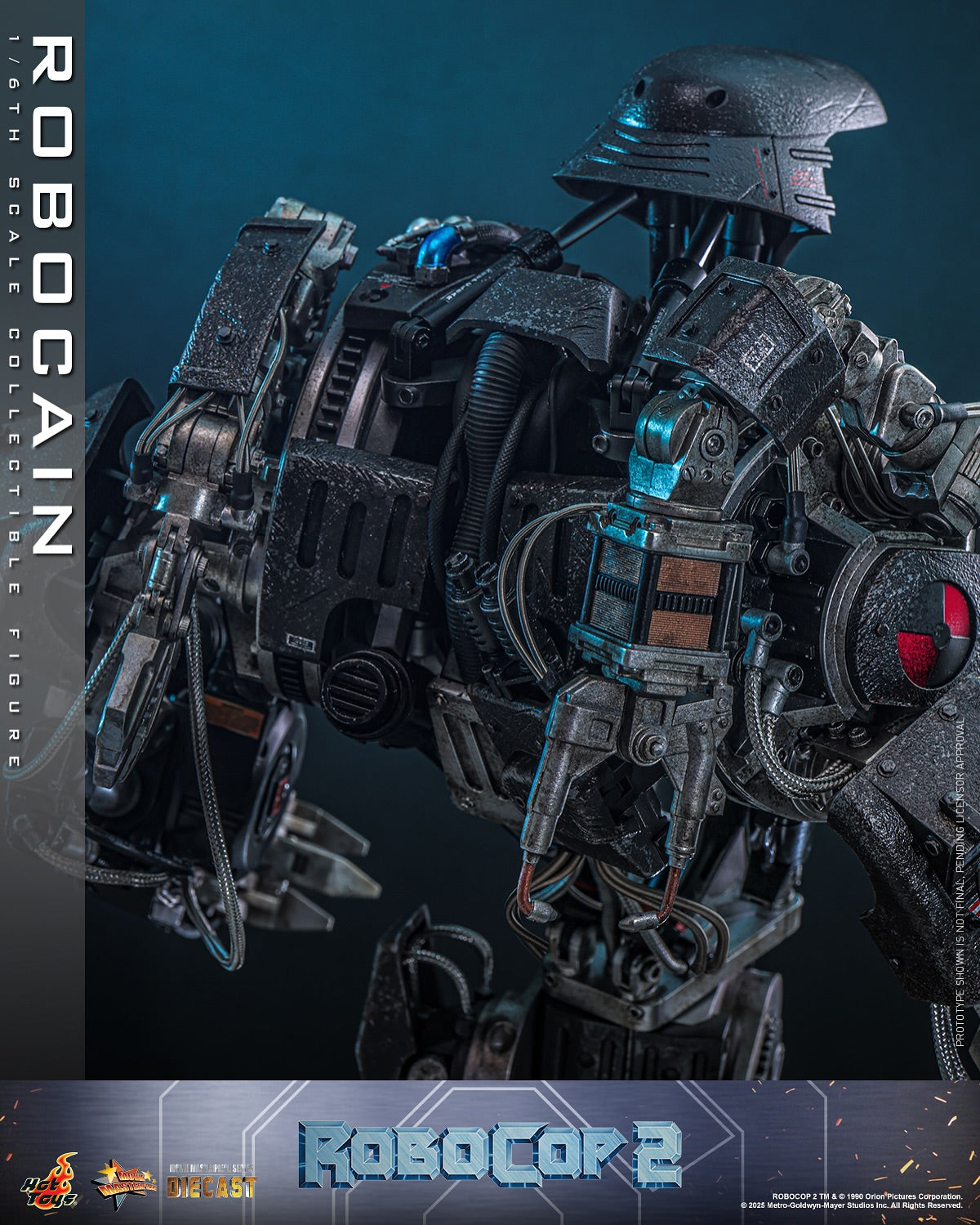 (Preorder) Hot Toys MMS828B RoboCop 2 [RoboCain] (Special Edition) 1/6th scale Collectible Figure