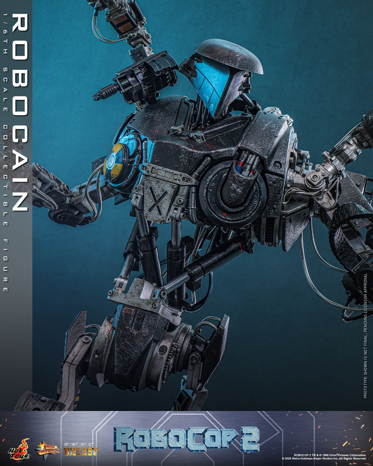 (Preorder) Hot Toys MMS828B RoboCop 2 [RoboCain] (Special Edition) 1/6th scale Collectible Figure