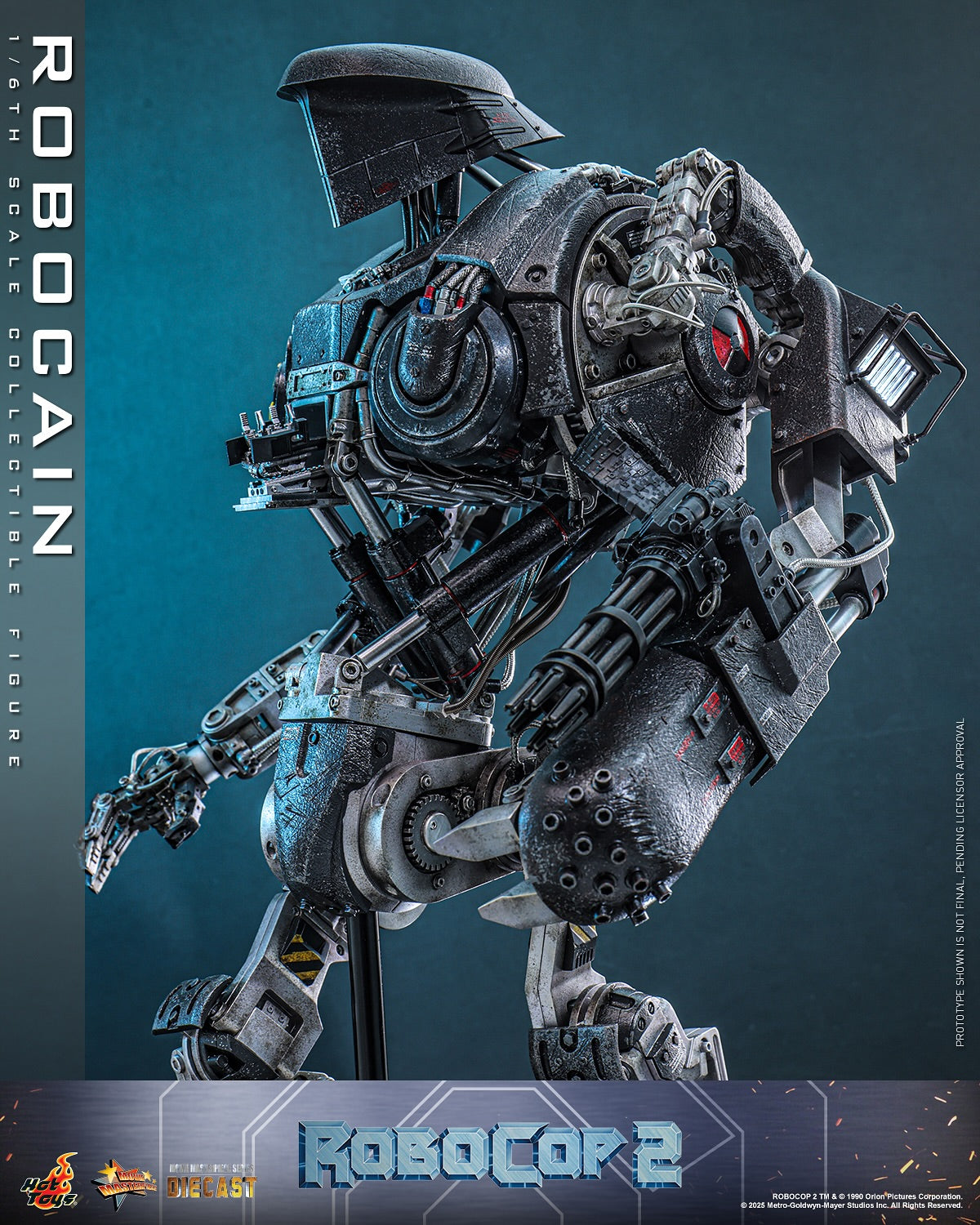 (Preorder) Hot Toys MMS828B RoboCop 2 [RoboCain] (Special Edition) 1/6th scale Collectible Figure