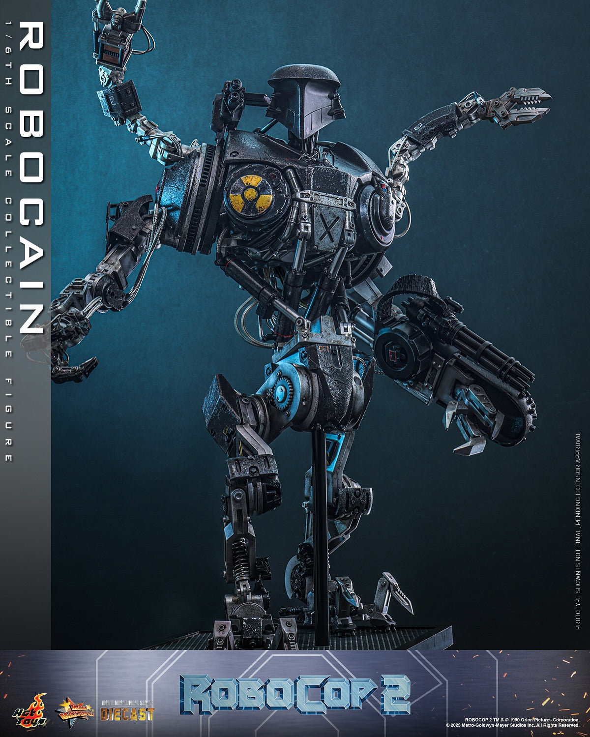 (Preorder) Hot Toys MMS828B RoboCop 2 [RoboCain] (Special Edition) 1/6th scale Collectible Figure