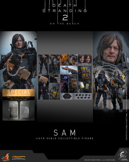(Preorder) Hot Toys VGM75B Death Stranding 2 : On the Beach [Sam] 1/6th scale Collectible Figure