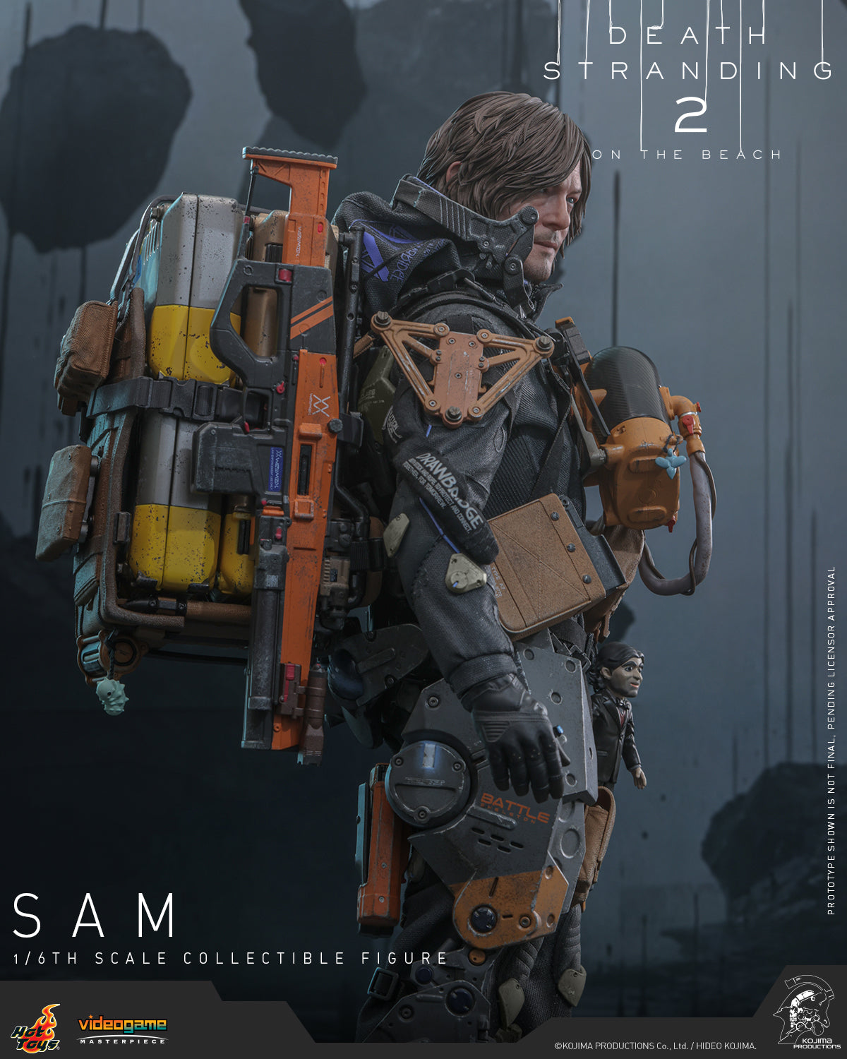 (Preorder) Hot Toys VGM75B Death Stranding 2 : On the Beach [Sam] 1/6th scale Collectible Figure
