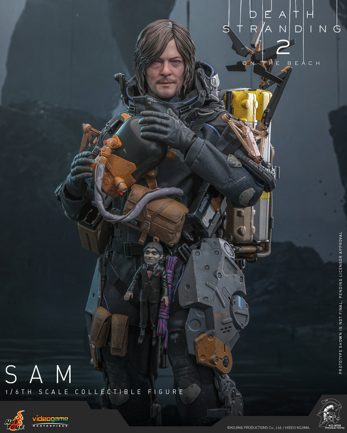 (Preorder) Hot Toys VGM75B Death Stranding 2 : On the Beach [Sam] 1/6th scale Collectible Figure