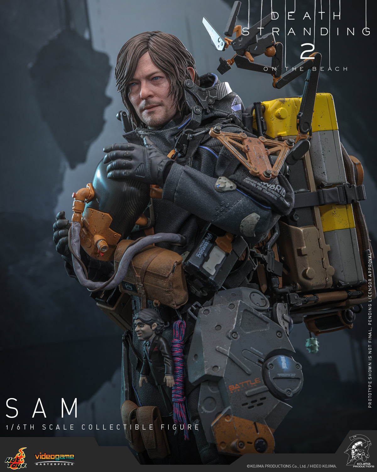 (Preorder) Hot Toys VGM75B Death Stranding 2 : On the Beach [Sam] 1/6th scale Collectible Figure