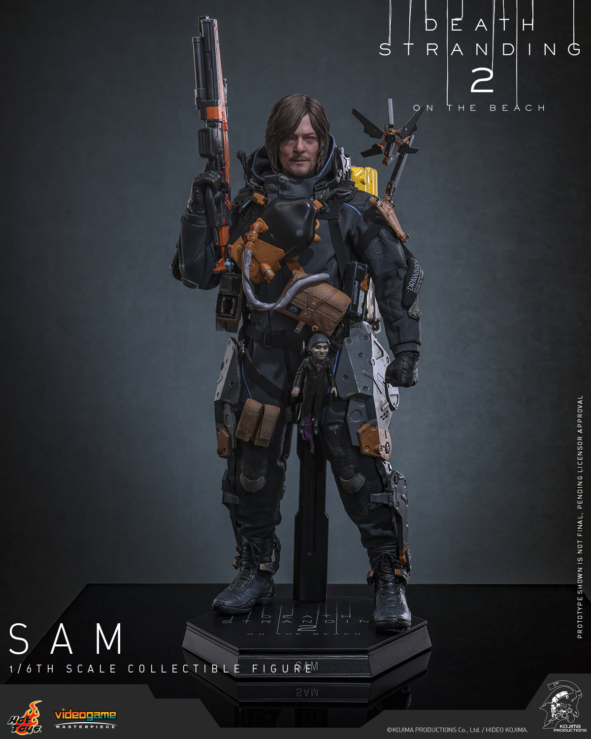 (Preorder) Hot Toys VGM75B Death Stranding 2 : On the Beach [Sam] 1/6th scale Collectible Figure