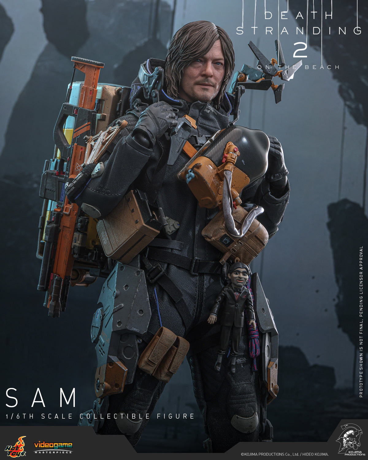 (Preorder) Hot Toys VGM75B Death Stranding 2 : On the Beach [Sam] 1/6th scale Collectible Figure