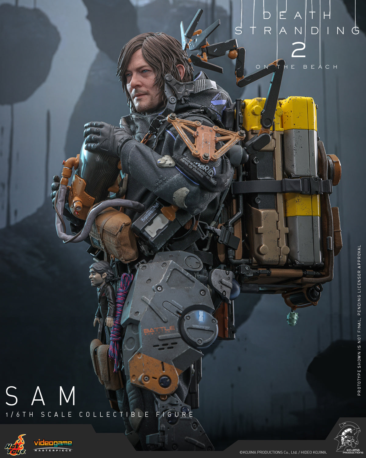 (Preorder) Hot Toys VGM75B Death Stranding 2 : On the Beach [Sam] 1/6th scale Collectible Figure