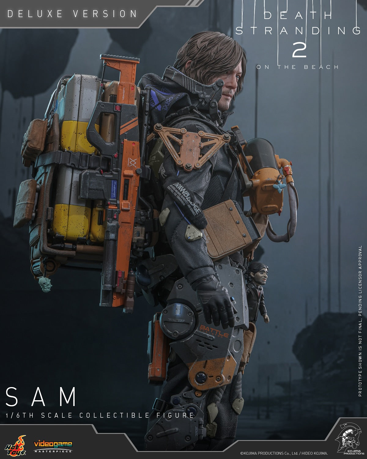 (Preorder) Hot Toys VGM76B Death Stranding 2: On the Beach [Sam](Deluxe Version) 1/6th scale Collectible Figure