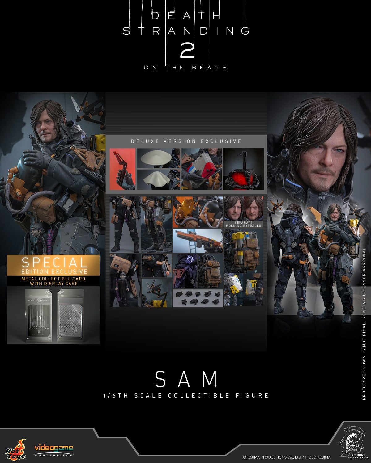 (Preorder) Hot Toys VGM76B Death Stranding 2: On the Beach [Sam](Deluxe Version) 1/6th scale Collectible Figure