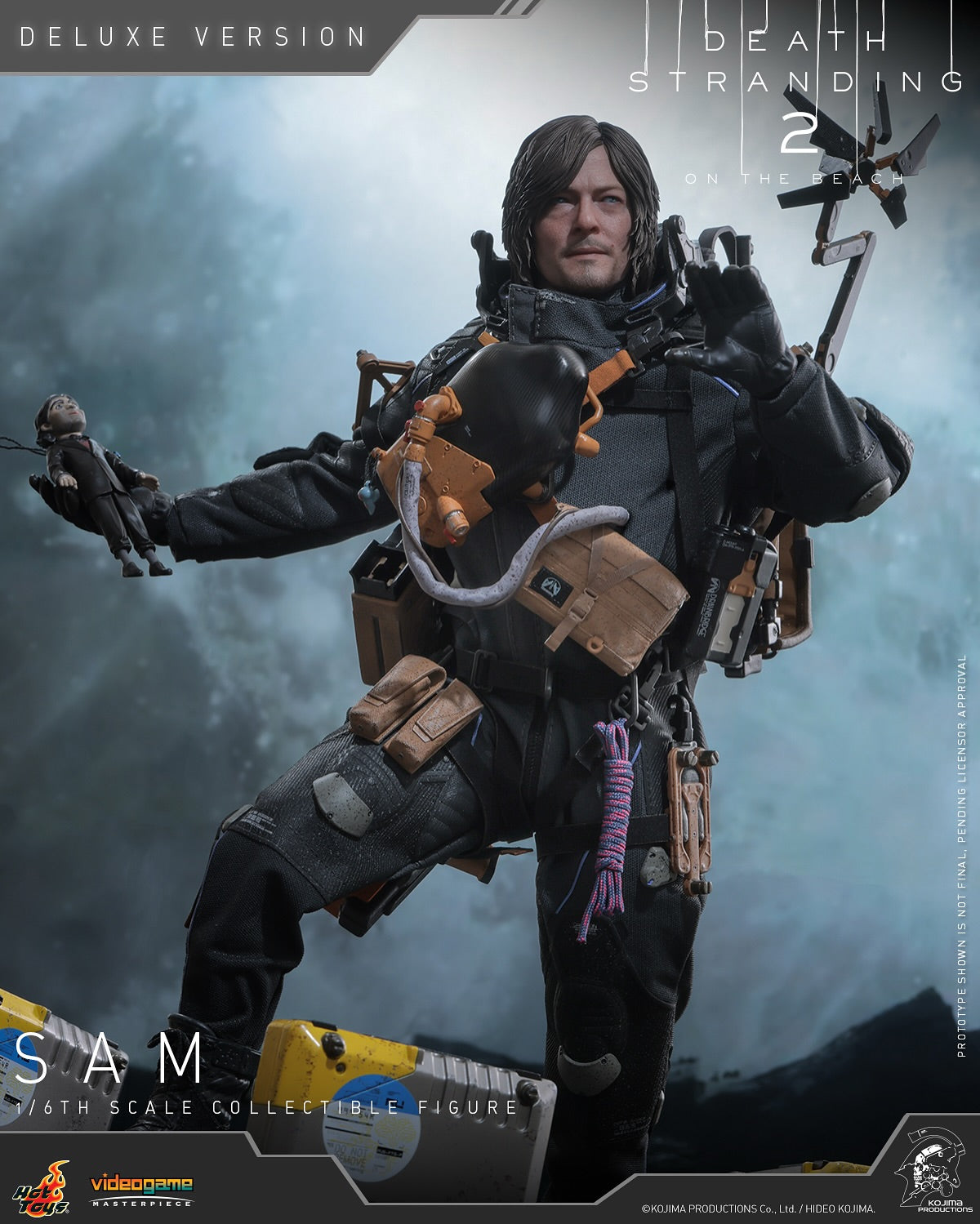 (Preorder) Hot Toys VGM76B Death Stranding 2: On the Beach [Sam](Deluxe Version) 1/6th scale Collectible Figure