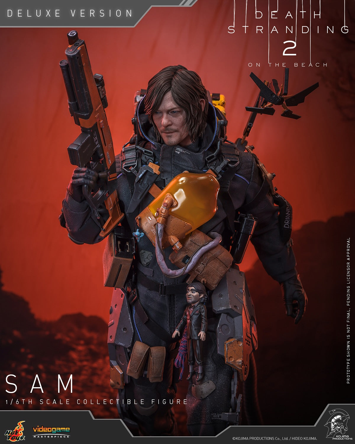 (Preorder) Hot Toys VGM76B Death Stranding 2: On the Beach [Sam](Deluxe Version) 1/6th scale Collectible Figure