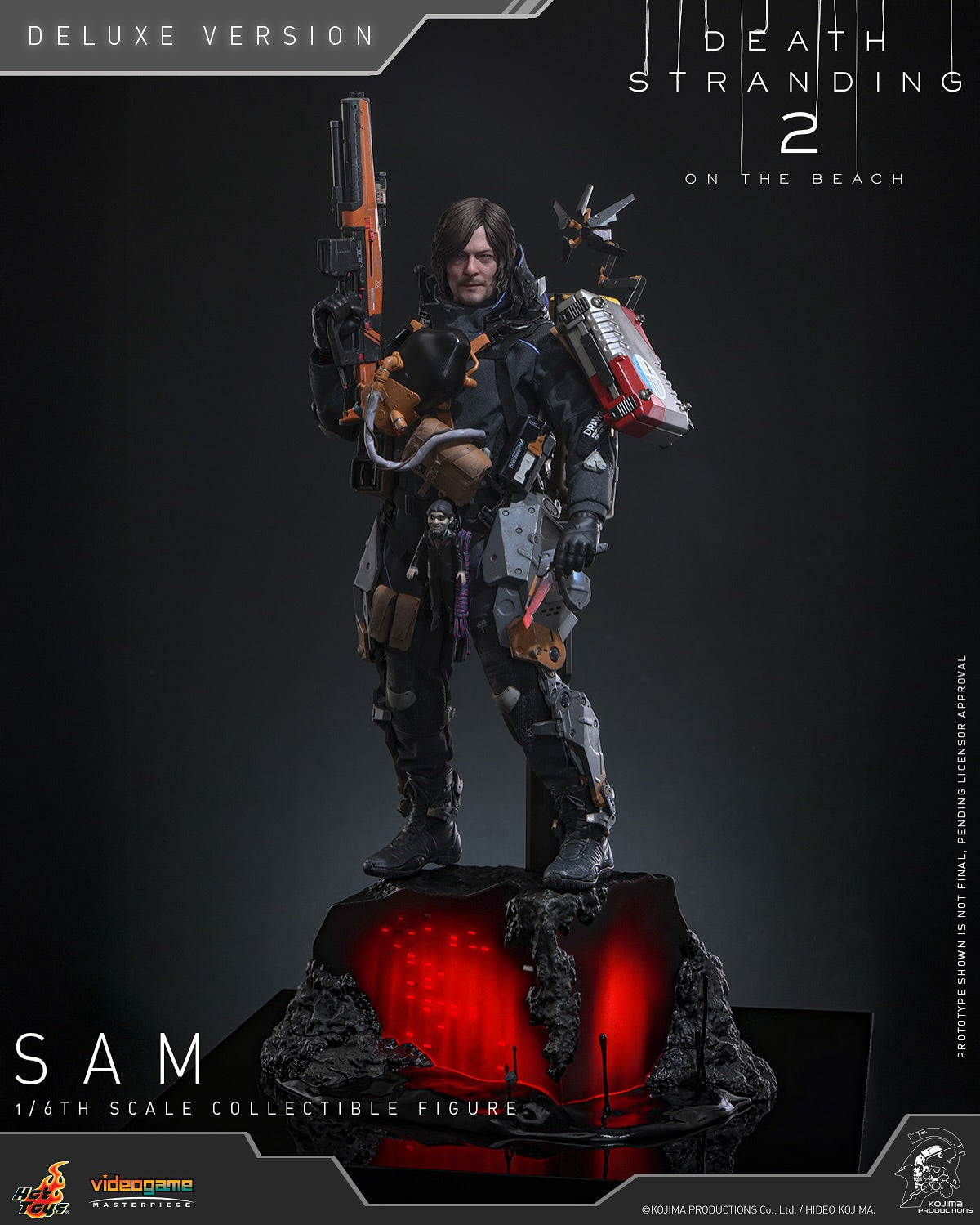 (Preorder) Hot Toys VGM76B Death Stranding 2: On the Beach [Sam](Deluxe Version) 1/6th scale Collectible Figure