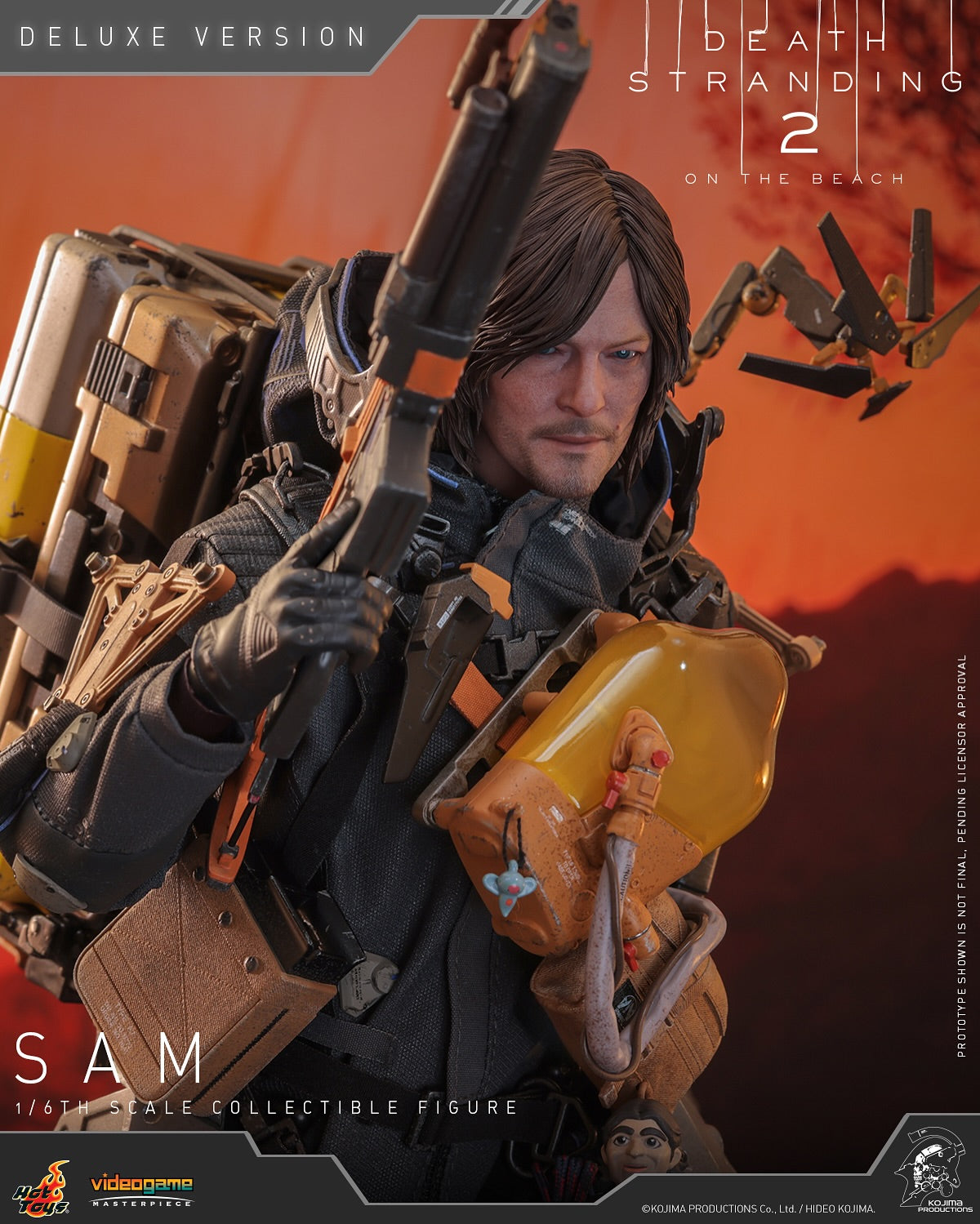 (Preorder) Hot Toys VGM76B Death Stranding 2: On the Beach [Sam](Deluxe Version) 1/6th scale Collectible Figure