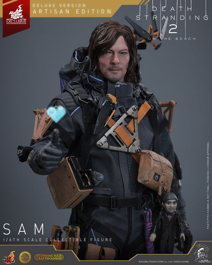(Preorder) Hot Toys VGM77AEB  Death Stranding 2: On the Beach [Sam] (Artisan Edition) (Deluxe Version) (Hot Toys Exclusive) 1/6th scale Collectible Figure