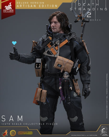 (Preorder) Hot Toys VGM77AEB  Death Stranding 2: On the Beach [Sam] (Artisan Edition) (Deluxe Version) (Hot Toys Exclusive) 1/6th scale Collectible Figure