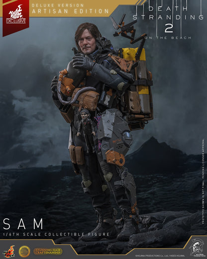 (Preorder) Hot Toys VGM77AEB  Death Stranding 2: On the Beach [Sam] (Artisan Edition) (Deluxe Version) (Hot Toys Exclusive) 1/6th scale Collectible Figure