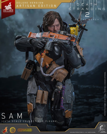 (Preorder) Hot Toys VGM77AEB  Death Stranding 2: On the Beach [Sam] (Artisan Edition) (Deluxe Version) (Hot Toys Exclusive) 1/6th scale Collectible Figure