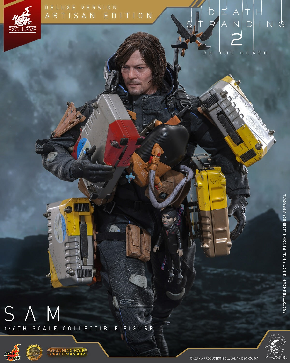 (Preorder) Hot Toys VGM77AEB  Death Stranding 2: On the Beach [Sam] (Artisan Edition) (Deluxe Version) (Hot Toys Exclusive) 1/6th scale Collectible Figure