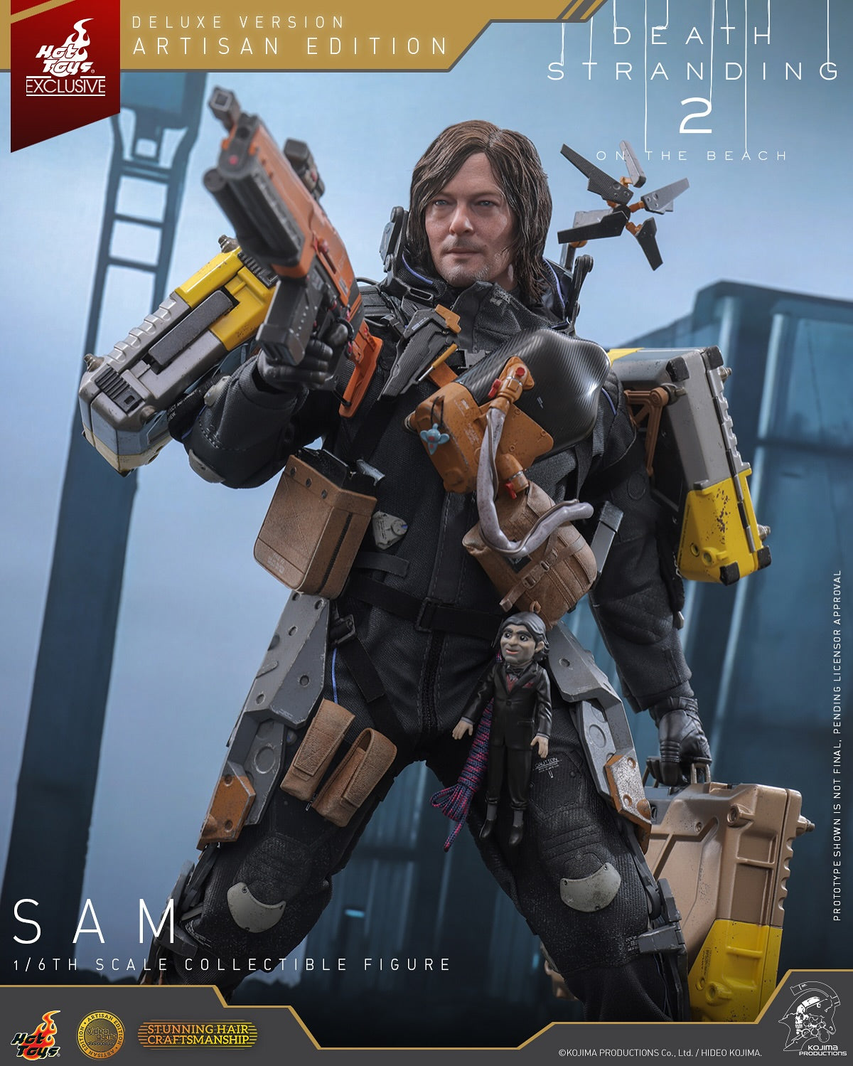 (Preorder) Hot Toys VGM77AEB  Death Stranding 2: On the Beach [Sam] (Artisan Edition) (Deluxe Version) (Hot Toys Exclusive) 1/6th scale Collectible Figure