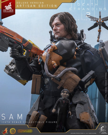 (Preorder) Hot Toys VGM77AEB  Death Stranding 2: On the Beach [Sam] (Artisan Edition) (Deluxe Version) (Hot Toys Exclusive) 1/6th scale Collectible Figure