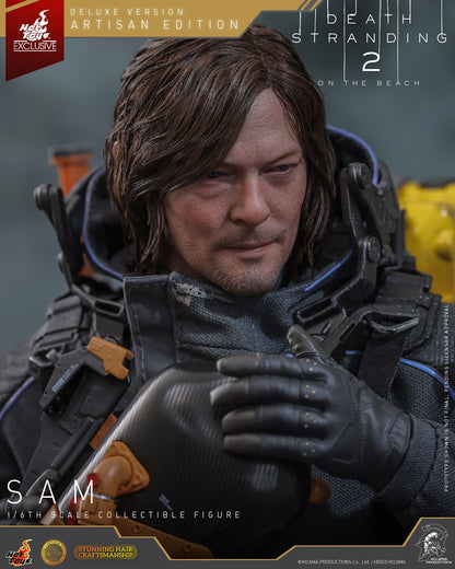 (Preorder) Hot Toys VGM77AEB  Death Stranding 2: On the Beach [Sam] (Artisan Edition) (Deluxe Version) (Hot Toys Exclusive) 1/6th scale Collectible Figure