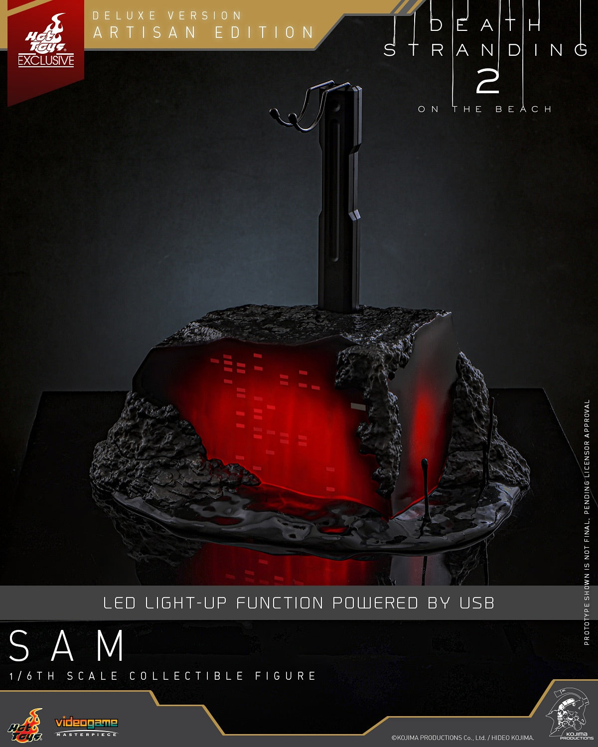 (Preorder) Hot Toys VGM77AEB  Death Stranding 2: On the Beach [Sam] (Artisan Edition) (Deluxe Version) (Hot Toys Exclusive) 1/6th scale Collectible Figure