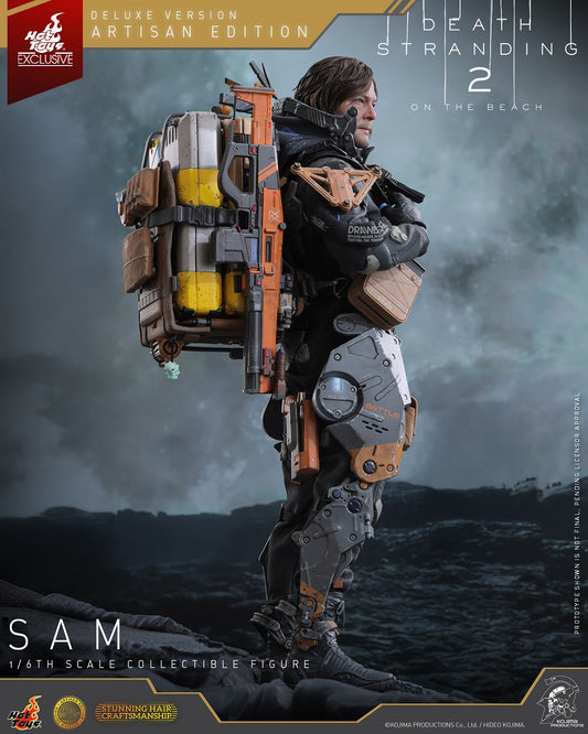 (Preorder) Hot Toys VGM77AEB  Death Stranding 2: On the Beach [Sam] (Artisan Edition) (Deluxe Version) (Hot Toys Exclusive) 1/6th scale Collectible Figure