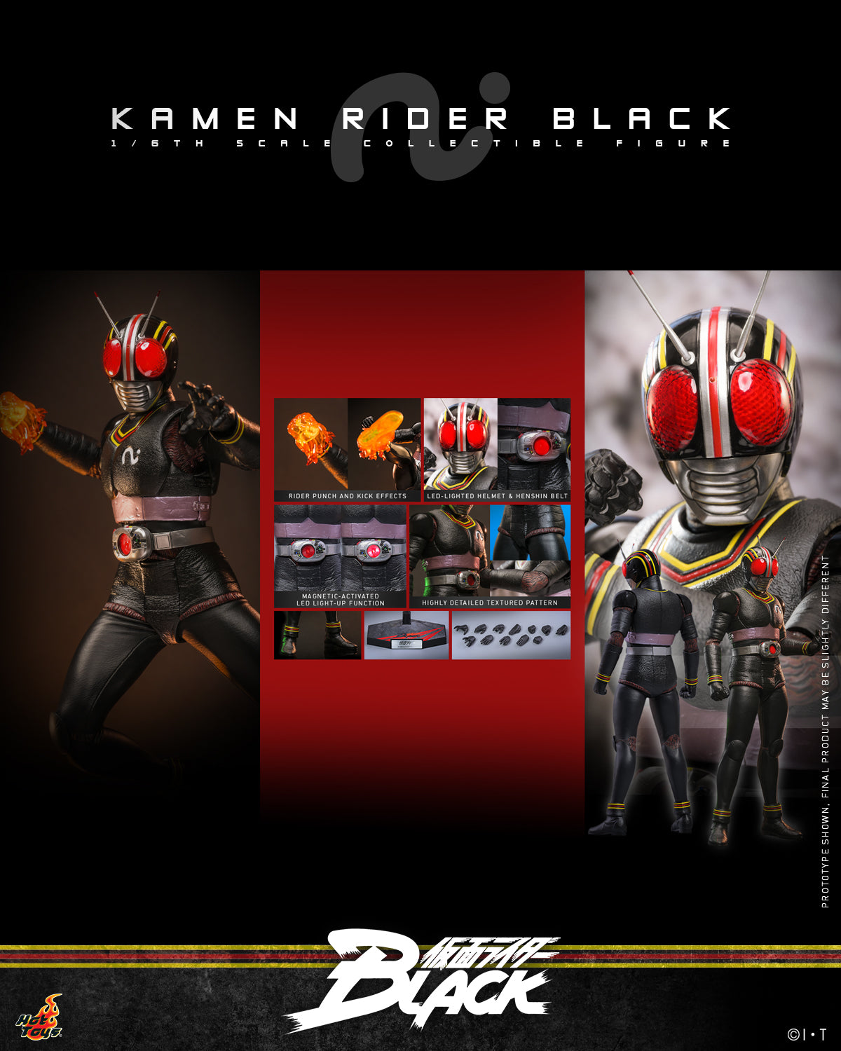 (Preorder) Hot Toys TMS158 Kamen Rider Black [Kamen Rider Black] 1/6th scale Collectible Figure